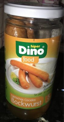 Salchichas Cocidas Bockwurst front packaging