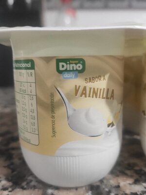 Yogur de vainilla front packaging