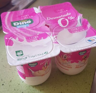 Yogur dino daily desnatado