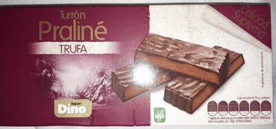 Turrón praliné trufa