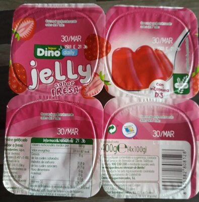 Jelly sabor fresa