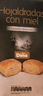 Hojaldradas con miel