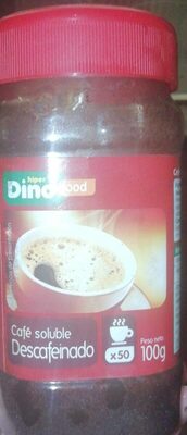 Café soluble descafeinado