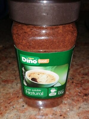 Café soluble Natural front packaging