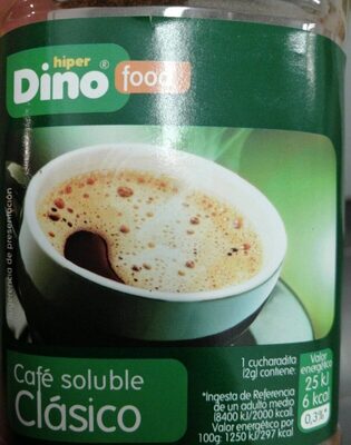 Cafe soluble clásico front packaging
