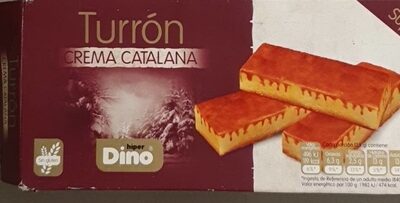 Turrón crema catalana