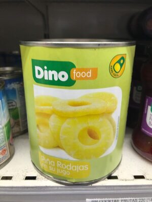 Rodajas de Piña en su jugo