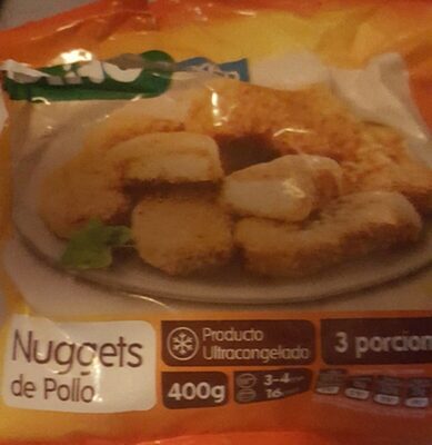 Nuggets de Pollo front packaging