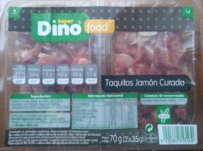 Taquitos de jamón curado