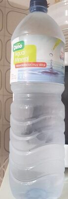 Agua mineral front packaging