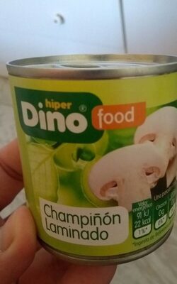 Champiñon laminado front packaging