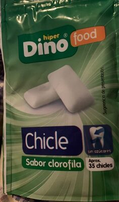 Chicle sabor clorofila