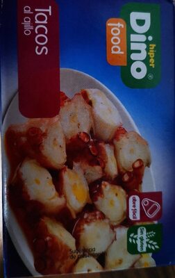 Tacos de pota al ajillo dino