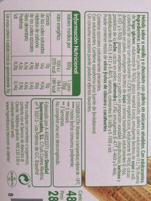 Helado Cono Vainilla Chocolate