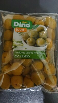 Aceitunas verdes manzanilla front packaging
