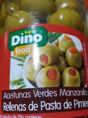 Aceitunas verdes manzanilla front packaging