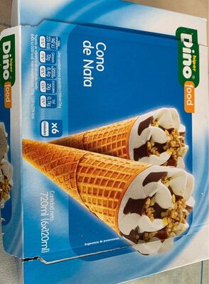 Cono de nata front packaging