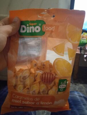 Caramelos de miel sabor a limón