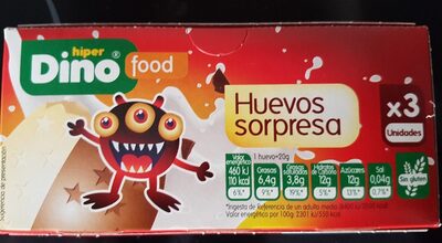 Dino food huevos sorpresa