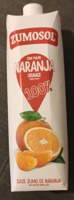 Zumo de naranja con pulpa