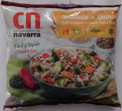 Salteado de quinoa