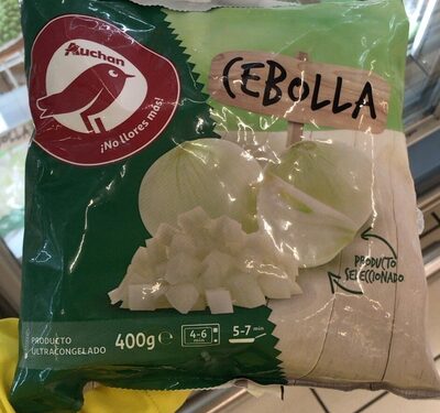 Cebolla ultracongelada en cubitos
