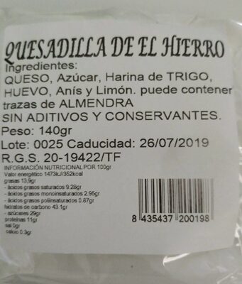 Quesadillas del hierro