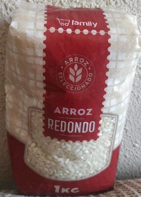 arroz redondo front packaging
