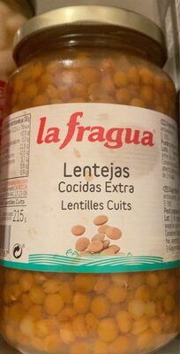 Lentejas cocidas extra