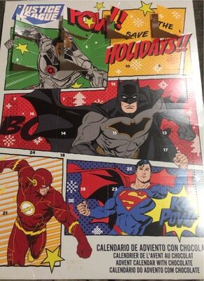 Calendario de adviento front packaging