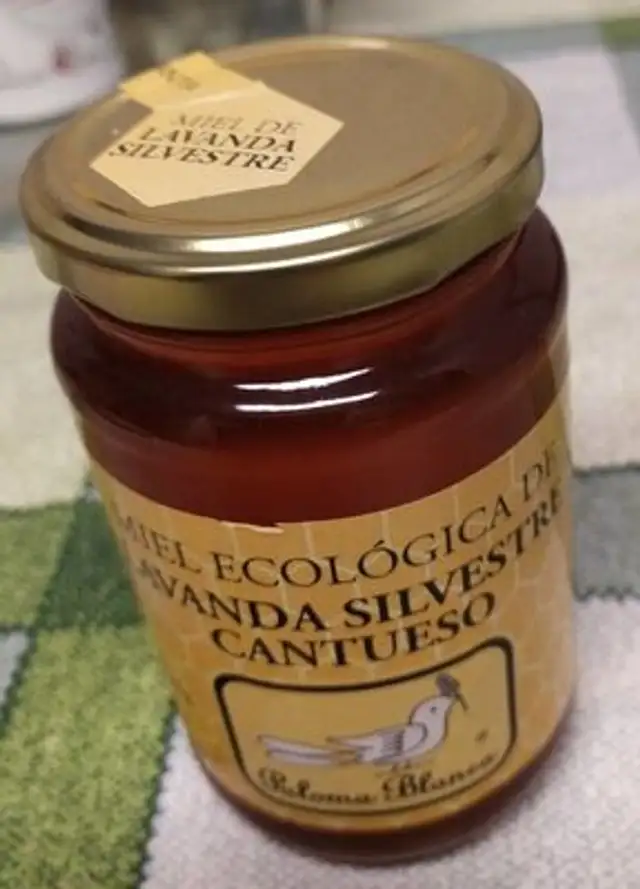 Miel ecológica de lavanda silvestre cantueso front packaging