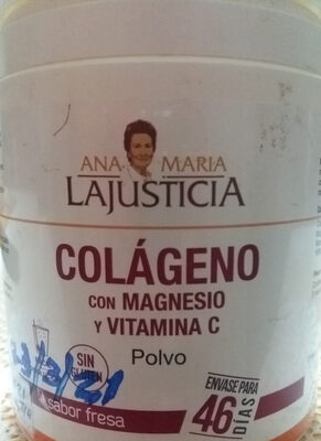 Colágeno con Magnesio y Vitamina C sabor Fresa