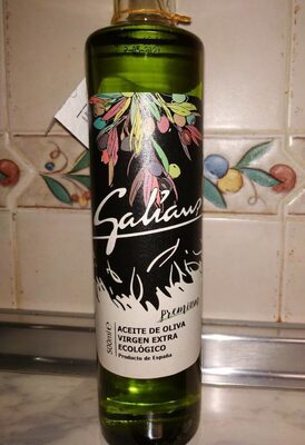 Aceite de oliva virgen extra ecológico front packaging