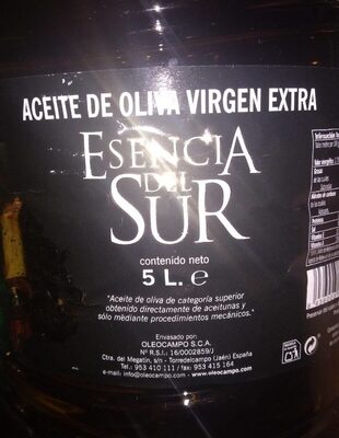 Aceite de Oliva Virgen Extra Esencial del Sur 5L