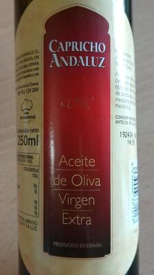 Aceite de Oliva Virgen Extra