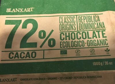 chocolate ecologico front packaging