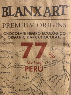 Chocolate negro ecológico