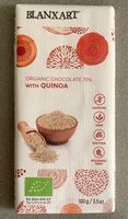 Chocolate organico con quinoa 70%