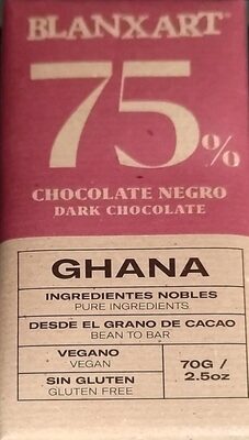 Chocolate negro 75%