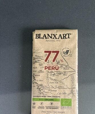 Chocolate Blanxart 77% Peru