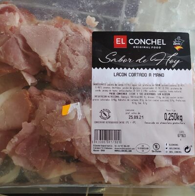 Lacón cortado a mano front packaging