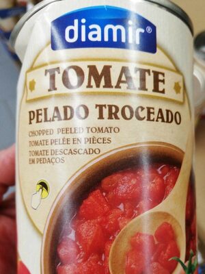 Tomste pelado troceado