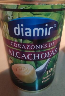 Corazones de alcachofas front packaging