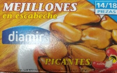 Mejillones - Miesmuscheln - Pikant Mariniert front packaging