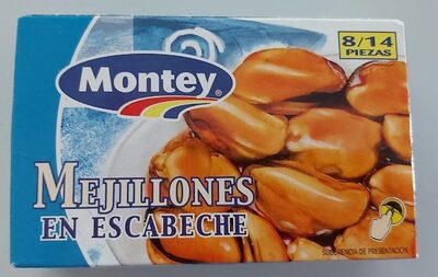 Mejillones en Escabeche front packaging