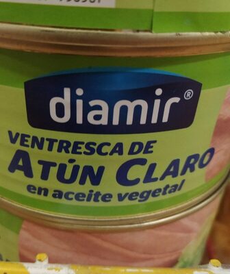 Ventresca de atún claro en aceite vegetal
