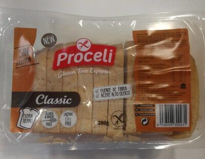 Pan de molde sin gluten classic