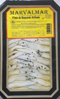 Filete de boquerón aliñado