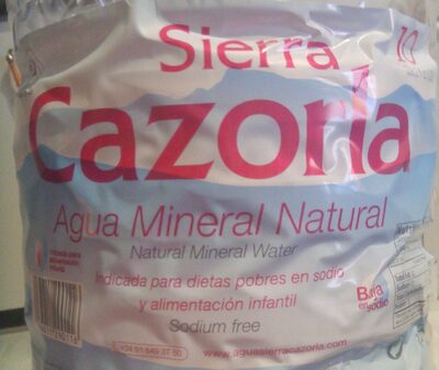 Agua mineral natural