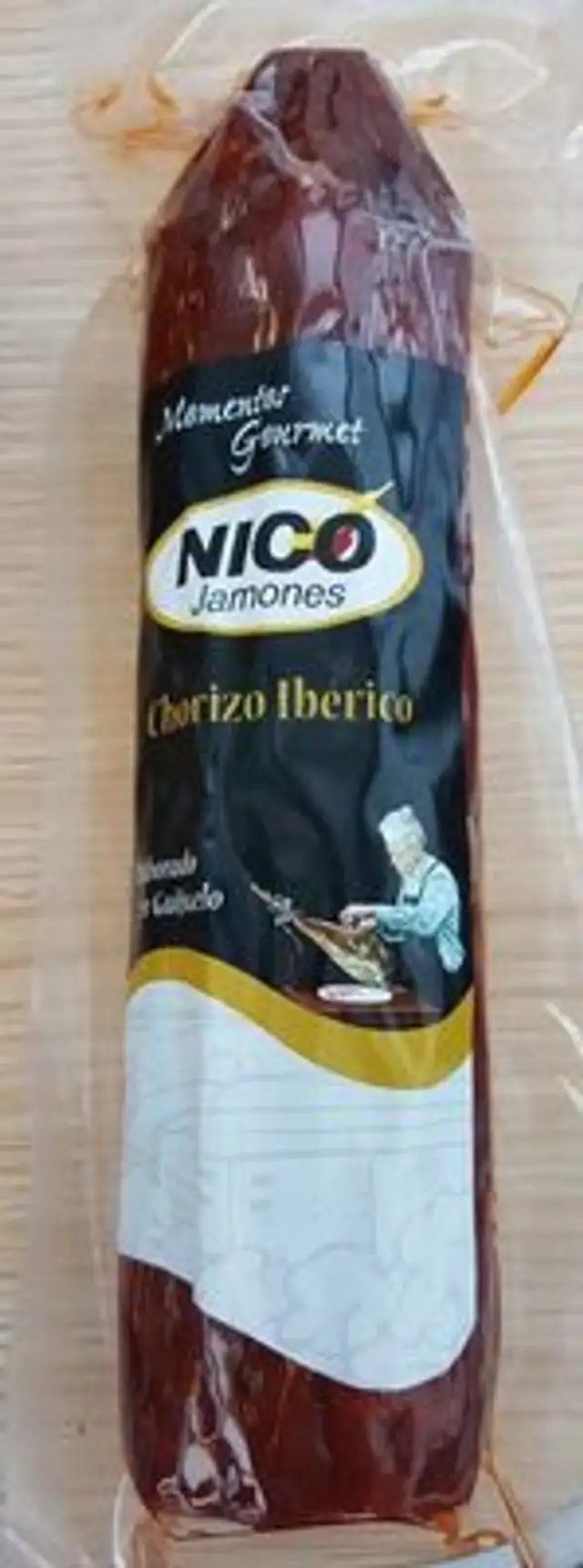 Chorizo iberico front packaging
